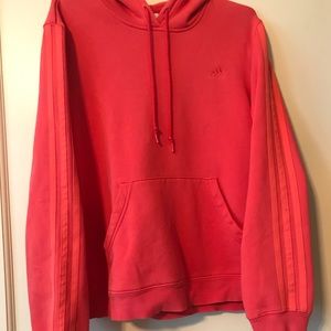 Salmon Colored Adidas Hoodie